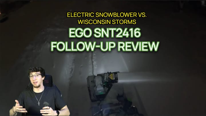 EGO SNT2416 - Wisconsin Snowstorm Follow-Up Review